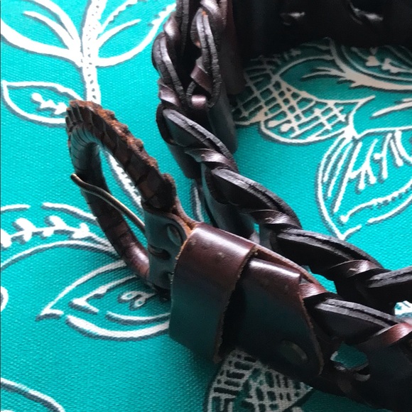 Lether belt, new size 8 brown red, very nice 🌷 - Picture 6 of 7